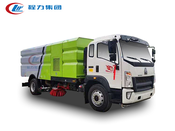 國(guó)六重汽豪沃16方多功能洗掃車